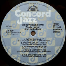 Carica l'immagine nel visualizzatore di Gallery, The Woody Herman Big Band : Woody's Gold Star (LP, Album)
