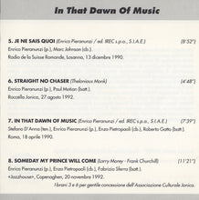 Carica l&#39;immagine nel visualizzatore di Gallery, Enrico Pieranunzi : In That Dawn Of Music (CD, Album)
