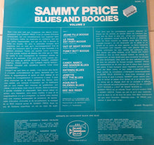 Carica l&#39;immagine nel visualizzatore di Gallery, Sammy Price : Blues And Boogies - Volume 2 (LP, Album)
