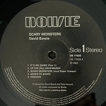 Carica l'immagine nel visualizzatore di Gallery, David Bowie : Scary Monsters (LP, Album, RE, RM, RP, 180)
