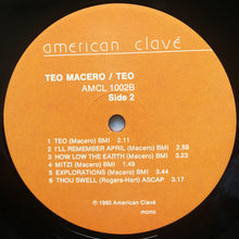 Carica l&#39;immagine nel visualizzatore di Gallery, Teo Macero : Teo (LP, Comp)
