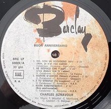 Carica l&#39;immagine nel visualizzatore di Gallery, Charles Aznavour : Quando La Canzone È Arte - Buon Anniversario Aznavour... L&#39;Amore (LP, Album)
