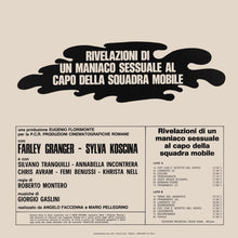 Carica l&#39;immagine nel visualizzatore di Gallery, Giorgio Gaslini : Rivelazioni Di Un Maniaco Sessuale Al Capo Della Squadra Mobile (Colonna Sonora Originale Del Film) (LP, Album)
