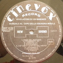 Carica l&#39;immagine nel visualizzatore di Gallery, Giorgio Gaslini : Rivelazioni Di Un Maniaco Sessuale Al Capo Della Squadra Mobile (Colonna Sonora Originale Del Film) (LP, Album)
