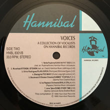 Carica l'immagine nel visualizzatore di Gallery, Various : Voices - A Collection Of Vocalists On Hannibal Records (LP, Comp)
