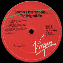 Carica l'immagine nel visualizzatore di Gallery, Cowboys International ®* : The Original Sin (LP)
