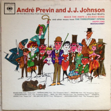 André Previn and J.J. Johnson : Play Kurt Weill's Mack The Knife & Bilbao-Song (LP, Mono)