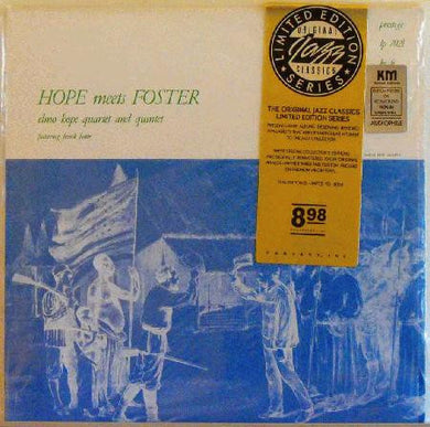Elmo Hope Quartet And Elmo Hope Quintet Featuring Frank Foster : Hope Meets Foster (LP, Album, Ltd, RE, RM)