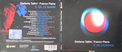 Stefania Tallini, Franco Piana : E Se Domani (CD, Album)