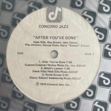 Carica l'immagine nel visualizzatore di Gallery, Herb Ellis, Ray Brown, Harry Edison, Jake Hanna, Plas Johnson, George Duke : After You've Gone (LP, Album)
