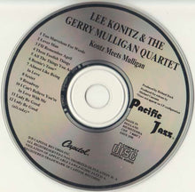 Carica l&#39;immagine nel visualizzatore di Gallery, Lee Konitz &amp; Gerry Mulligan Quartet : Konitz Meets Mulligan (CD, Album, RE)
