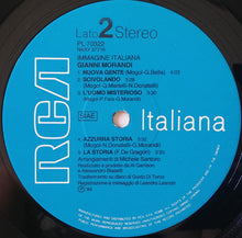 Carica l&#39;immagine nel visualizzatore di Gallery, Gianni Morandi : Immagine Italiana (LP, Album)
