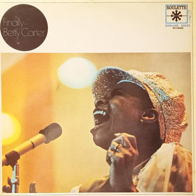 Betty Carter : Finally (LP, RE)