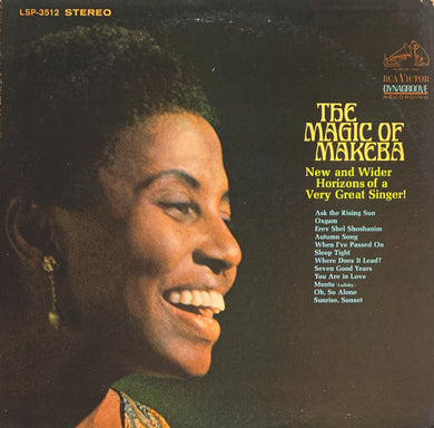 Miriam Makeba : The Magic Of Makeba (LP, Album, Ind)
