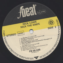 Carica l&#39;immagine nel visualizzatore di Gallery, Nick Lowe : Nick The Knife (LP, Album)
