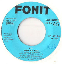 Carica l&#39;immagine nel visualizzatore di Gallery, Domenico Modugno : Io (7&quot;, EP)
