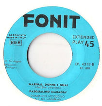 Carica l&#39;immagine nel visualizzatore di Gallery, Domenico Modugno : Io (7&quot;, EP)
