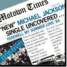 Carica l&#39;immagine nel visualizzatore di Gallery, Michael Jackson : Farewell My Summer Love (7&quot;)
