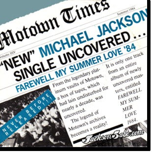 Michael Jackson : Farewell My Summer Love (7