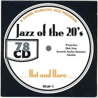 Various : Jazz Of The 20's Hot And Rare (CD, Comp)