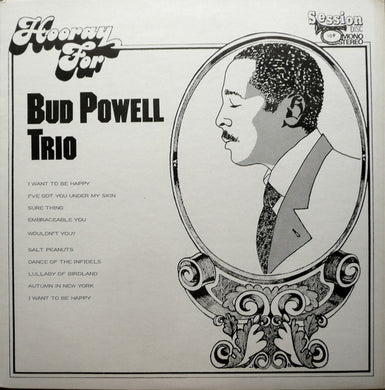 The Bud Powell Trio : Hooray For Bud Powell Trio (LP, Unofficial)