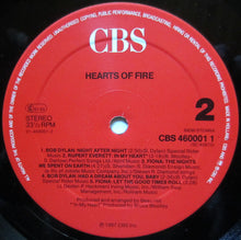 Carica l&#39;immagine nel visualizzatore di Gallery, Fiona (4), Bob Dylan, Rupert Everett : Hearts Of Fire (Original Motion Picture Soundtrack) (LP, Album)

