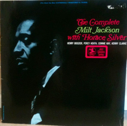 Milt Jackson with Horace Silver : The Complete Milt Jackson (LP, Comp, RE)