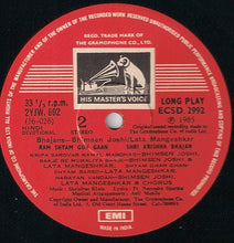 Carica l&#39;immagine nel visualizzatore di Gallery, Bhimsen Joshi / Lata Mangeshkar : Ram Shyam Gun Gaan (LP, Album)
