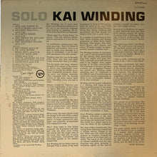 Carica l'immagine nel visualizzatore di Gallery, Kai Winding : Solo (LP, Album)
