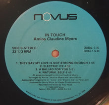 Carica l&#39;immagine nel visualizzatore di Gallery, Amina Claudine Myers : In Touch (LP, Album)

