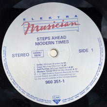 Carica l&#39;immagine nel visualizzatore di Gallery, Steps Ahead : Modern Times (LP, Album)
