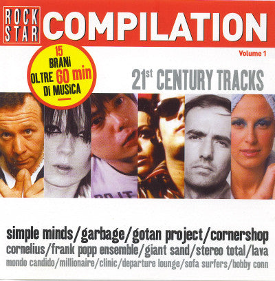 Various : Rockstar Compilation Volume 1 - 21st Century Tracks (CD, Comp, Promo)