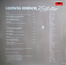 Carica l&#39;immagine nel visualizzatore di Gallery, Ludwig Hirsch : Zartbitter (LP, Album)
