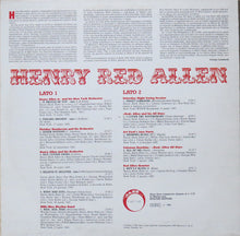 Carica l&#39;immagine nel visualizzatore di Gallery, Henry &quot;Red&quot; Allen : Henry Red Allen (LP, Comp)
