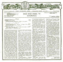 Carica l'immagine nel visualizzatore di Gallery, Various : Jazz Nad Odrą '77 (Laureaci) (LP)
