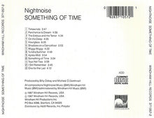 Carica l&#39;immagine nel visualizzatore di Gallery, Nightnoise (2) : Something Of Time (CD, Album)
