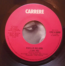Carica l&#39;immagine nel visualizzatore di Gallery, Phyllis Nelson : I Like You (7&quot;)
