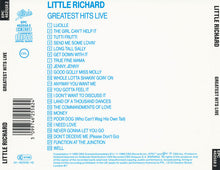 Carica l&#39;immagine nel visualizzatore di Gallery, Little Richard : Greatest Hits Live (CD, Comp)
