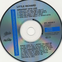 Carica l&#39;immagine nel visualizzatore di Gallery, Little Richard : Greatest Hits Live (CD, Comp)

