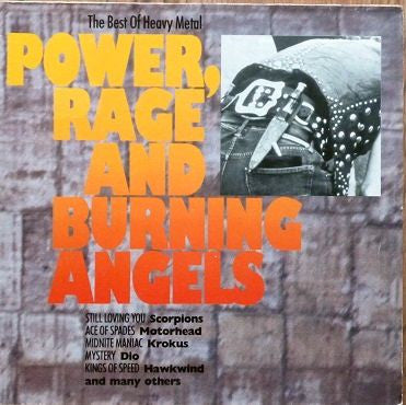 Various : Power, Rage And Burning Angels (The Best Of Heavy Metal) (2xLP, Comp)