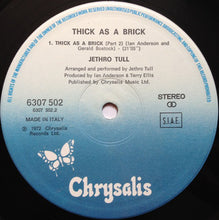 Carica l&#39;immagine nel visualizzatore di Gallery, Jethro Tull : Thick As A Brick (LP, Album, RP, New)
