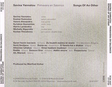 Carica l&#39;immagine nel visualizzatore di Gallery, Savina Yannatou*, Primavera En Salonico : Songs Of An Other (CD, Album)
