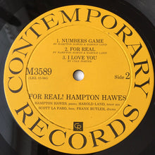 Carica l&#39;immagine nel visualizzatore di Gallery, Hampton Hawes : For Real! (LP, Album, Mono)
