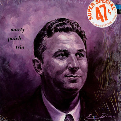 Marty Paich Trio : Marty Paich Trio (LP, Album, Mono)