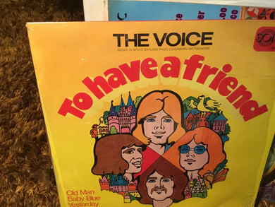 The Voice (26) : To Have A Friend (LP, Album)