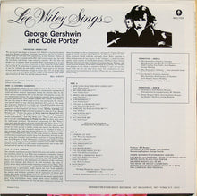 Carica l&#39;immagine nel visualizzatore di Gallery, Lee Wiley : Lee Wiley Sings George Gershwin And Cole Porter (LP, Comp)

