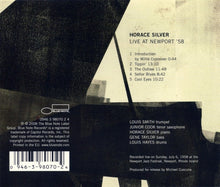 Carica l&#39;immagine nel visualizzatore di Gallery, Horace Silver : Live At Newport &#39;58 (CD, Album)
