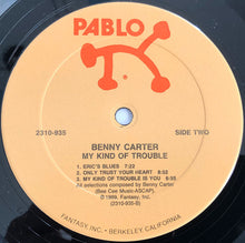 Carica l&#39;immagine nel visualizzatore di Gallery, Benny Carter : My Kind Of Trouble (LP, Album)
