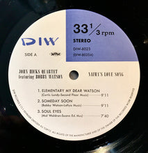 Carica l&#39;immagine nel visualizzatore di Gallery, John Hicks Quartet Featuring Bobby Watson (2) : Naima&#39;s Love Song (LP, Album)
