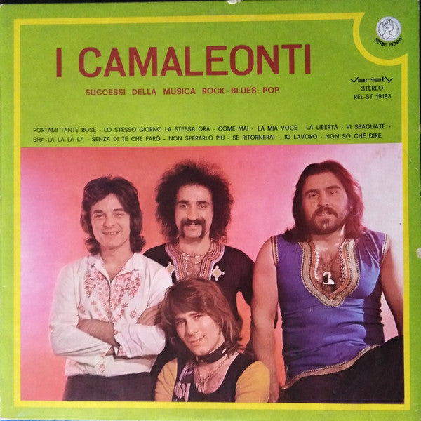 I Camaleonti : Successi Della Musica Rock-Blues-Pop (LP, Comp)